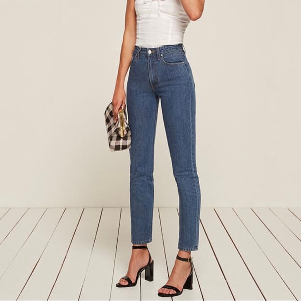 Reformation Blue Women's Jeans